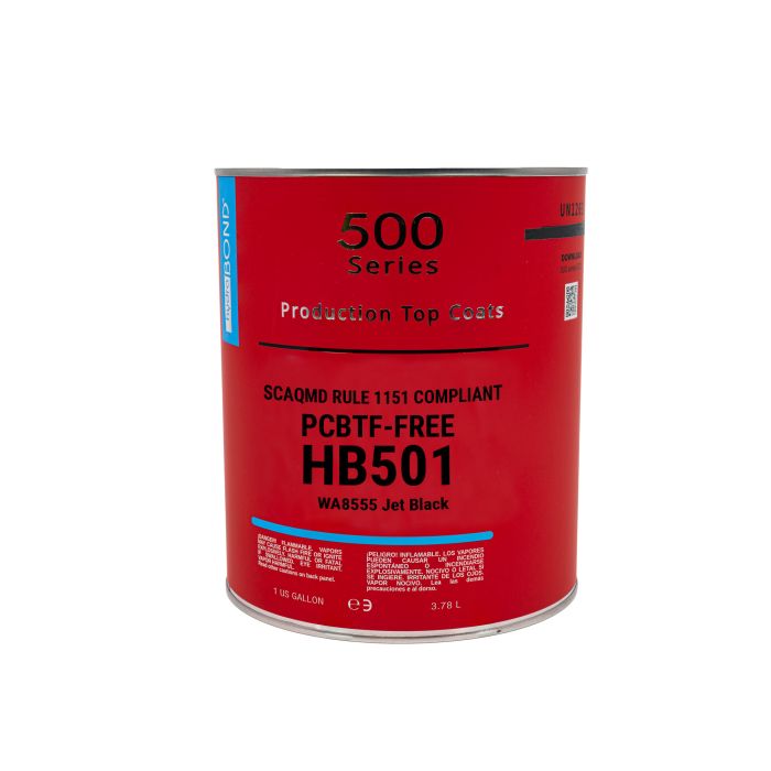 Base Coat Paint WA8555 Jet Black (GL) 500 Series
